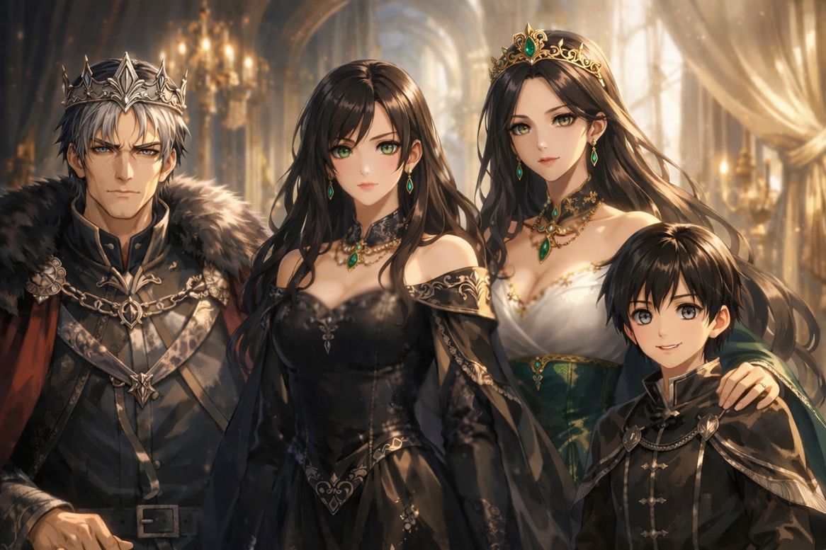 Cover art for The Withering Crown, a fantasy scenario on AI Dungeon