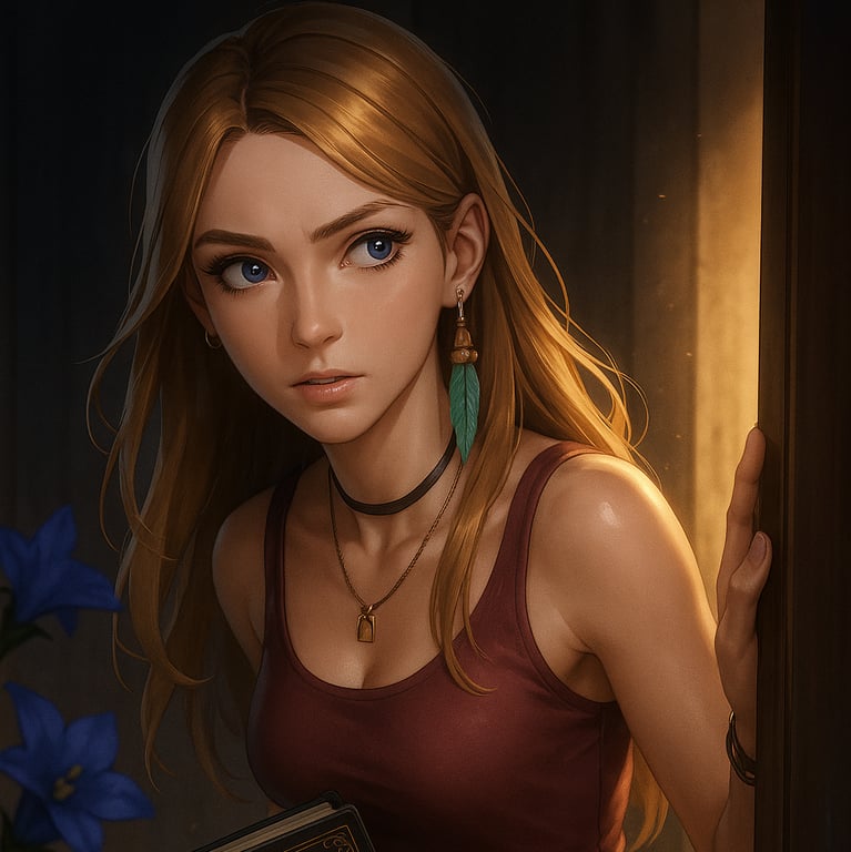 Cover art for Belladonna I, a mystery scenario on AI Dungeon