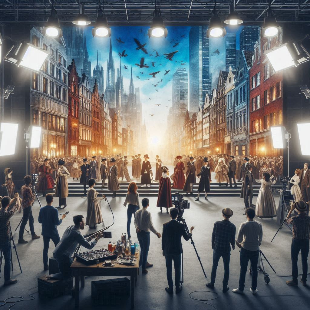Cover art for Actor's Journey: City of Dreams / Acting Sim Sandbox RPG, a life sim scenario on AI Dungeon