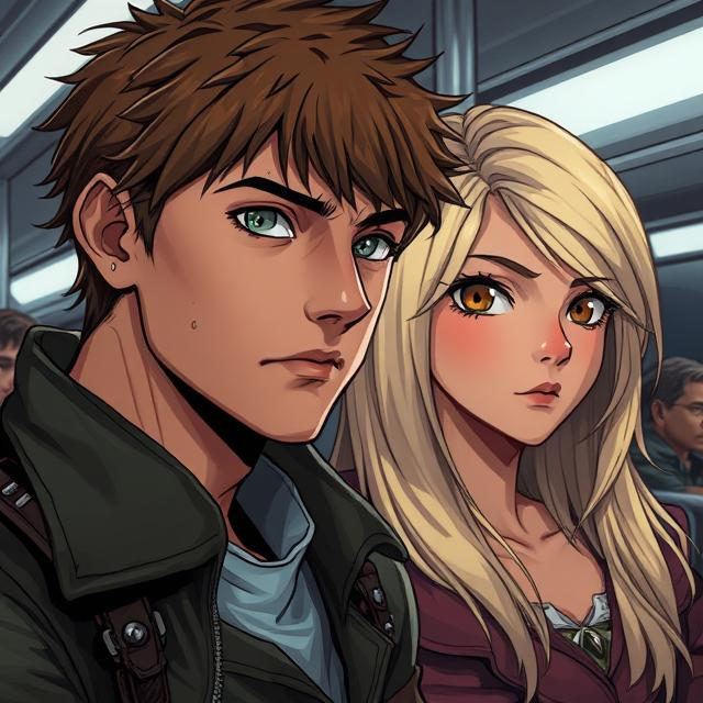 Cover art for Crowded Bus, a romance scenario on AI Dungeon