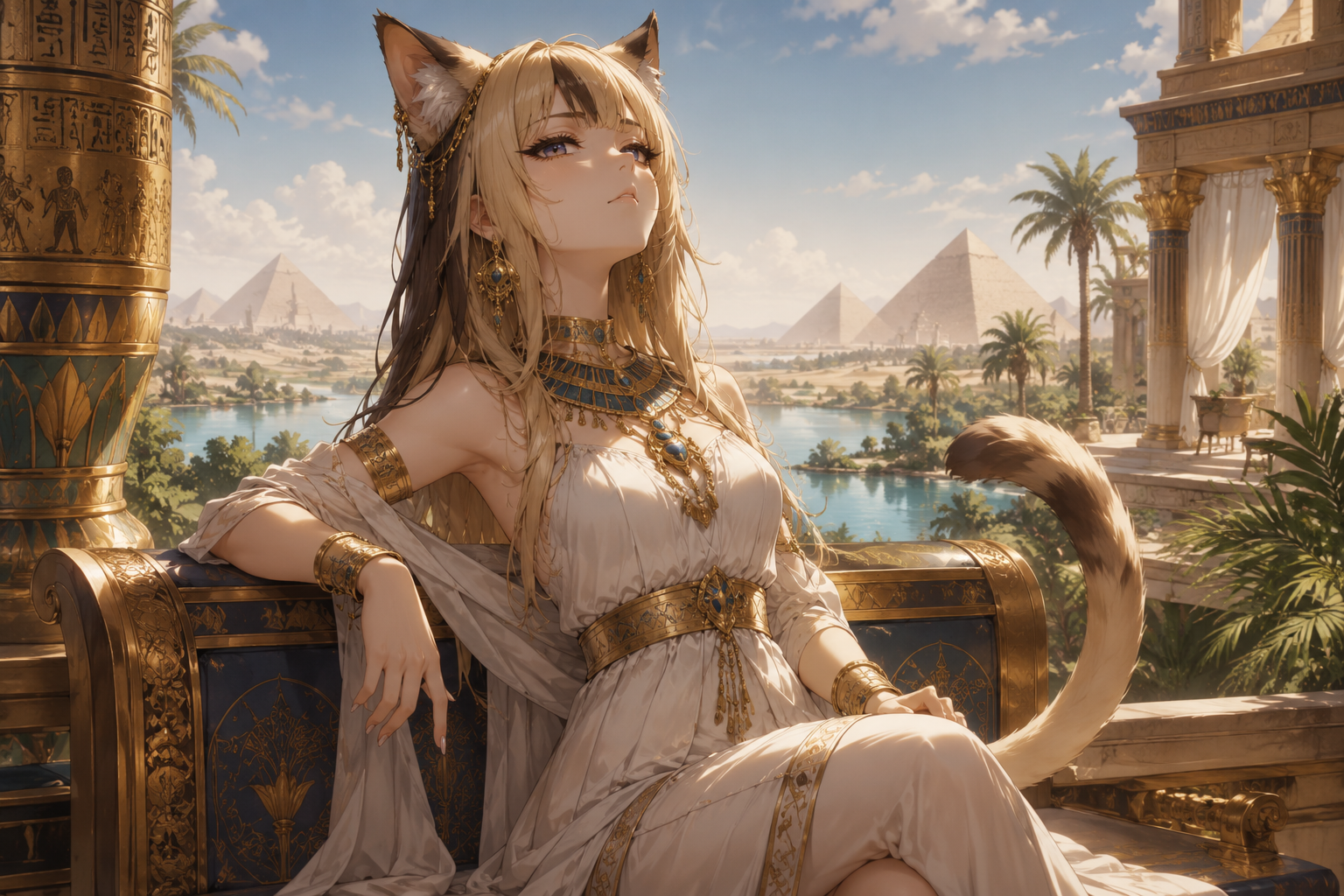 Cover art for 🎭Your Arrogant Cat Goddess - Serephra, an inner self scenario on AI Dungeon