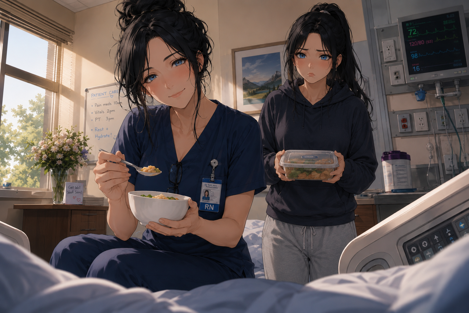 Cover art for đźŽIn Her Care, an inner self scenario on AI Dungeon