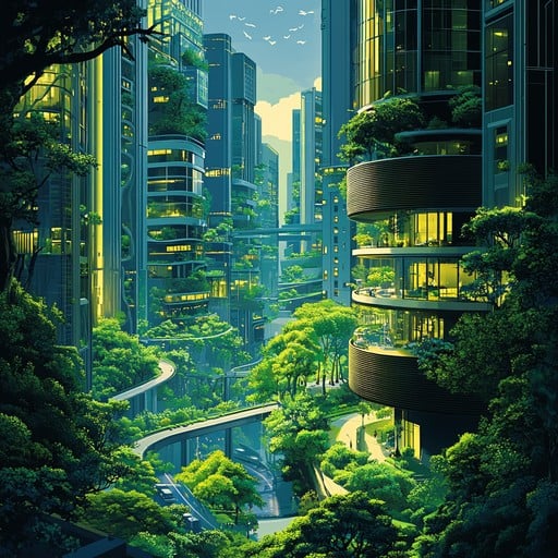 Cover art for Neo San Andreas, a futuristic scenario on AI Dungeon