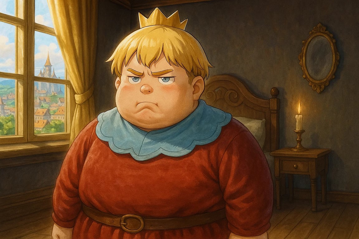 Cover art for The Fat Prince (✨Updated✨) - Isekai RP, a magic scenario on AI Dungeon
