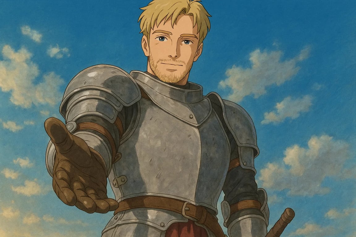Cover art for Welcome to the Army - RP, a knight scenario on AI Dungeon