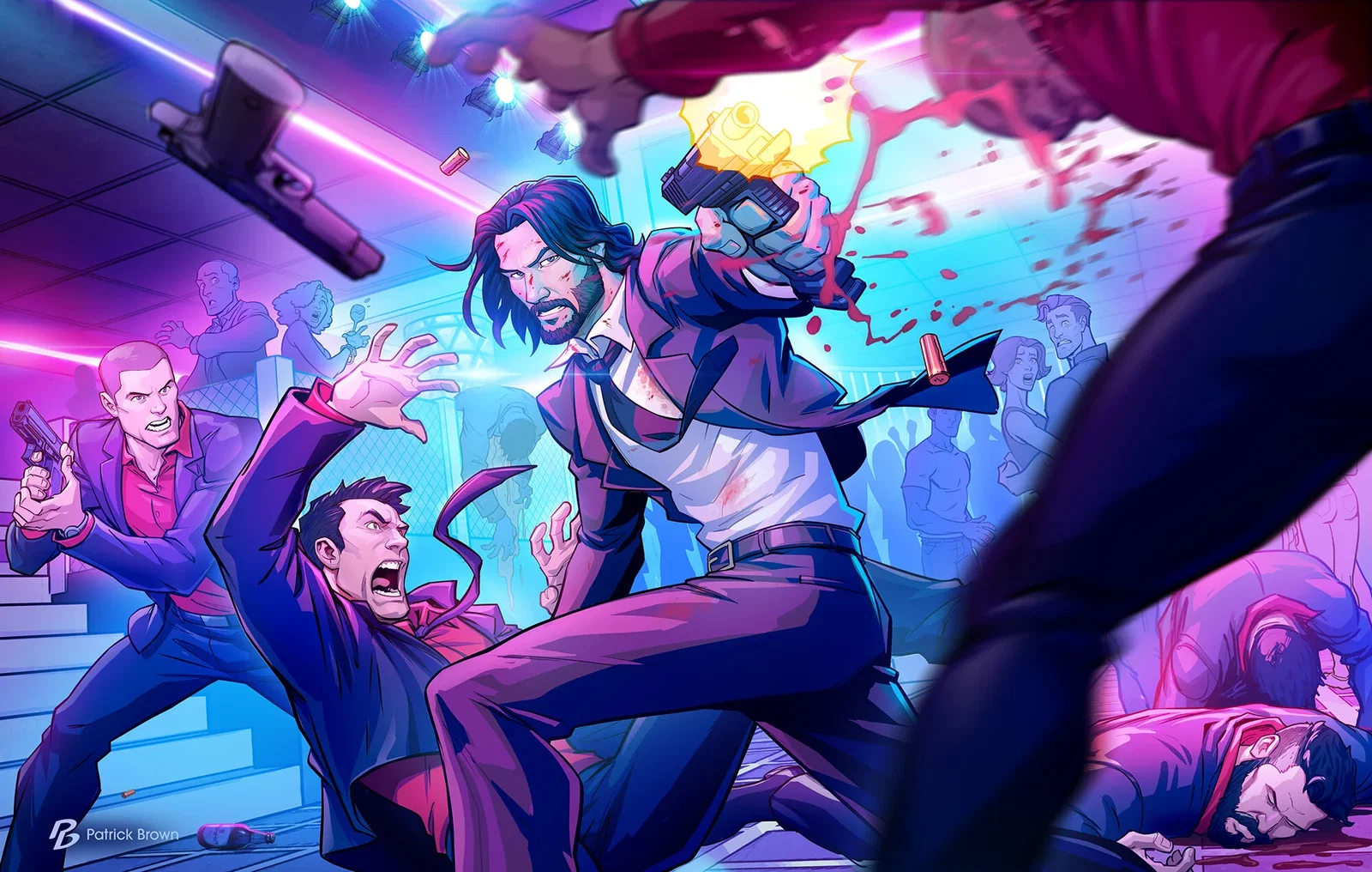Cover art for Excommunicado: Underworld Oaths, a john wick scenario on AI Dungeon