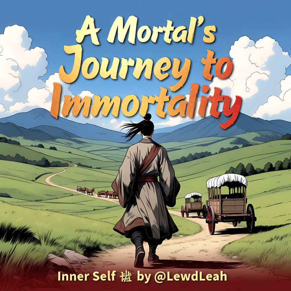 Cover art for A Mortal’s Journey to Immortality, a martial arts scenario on AI Dungeon