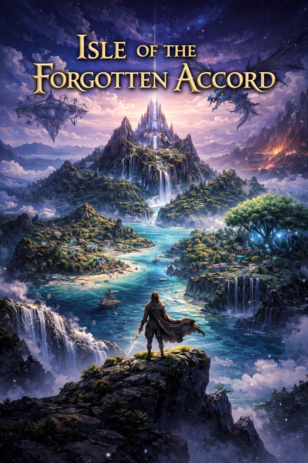 Cover art for Forgotten Accord, a mystery scenario on AI Dungeon