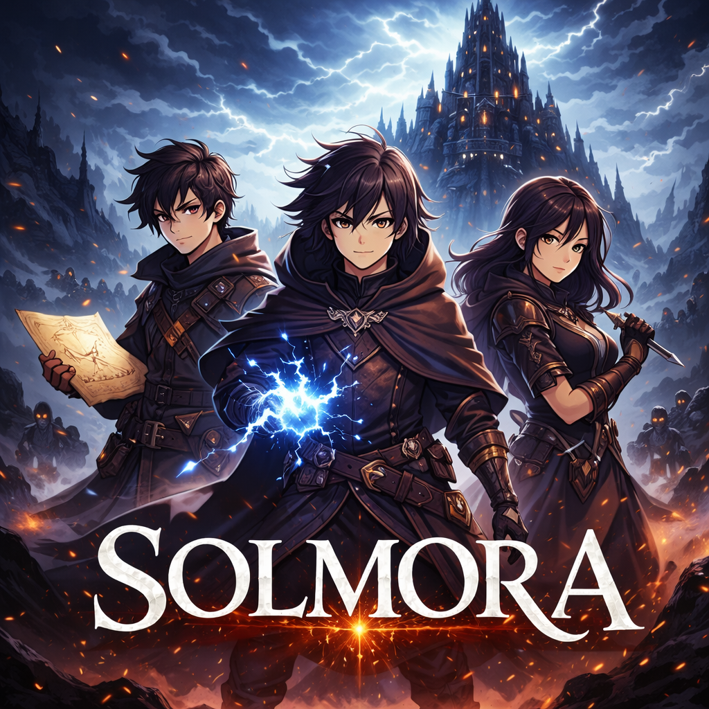 Cover art for Solmora, a rpg scenario on AI Dungeon