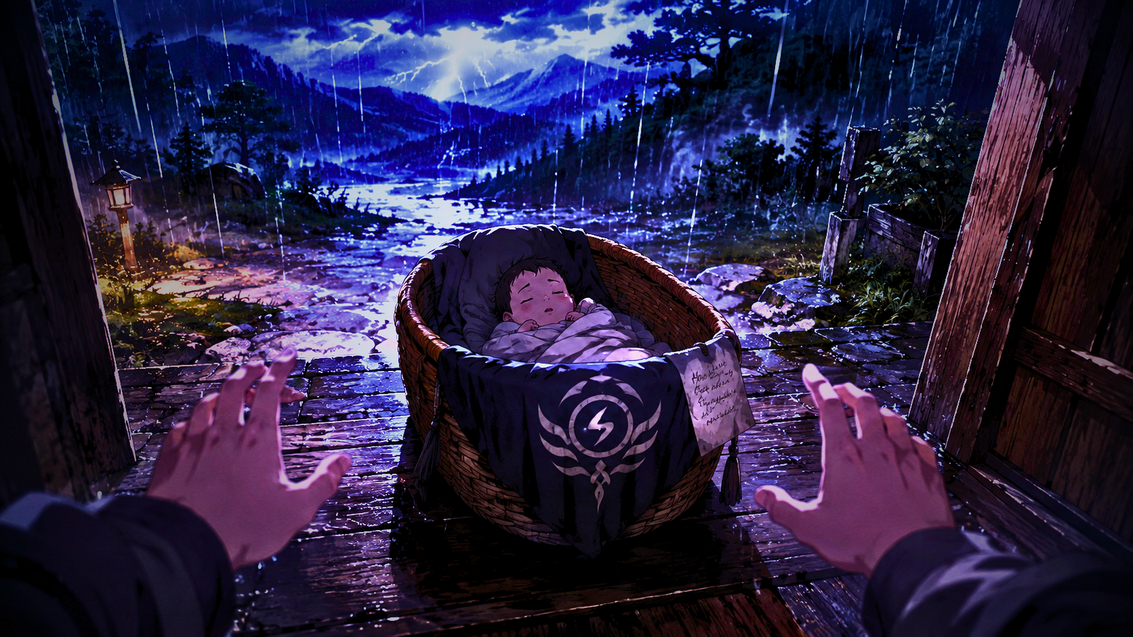 Cover art for Baby At Your Doorstep ðŸŽIS, a fantasy scenario on AI Dungeon
