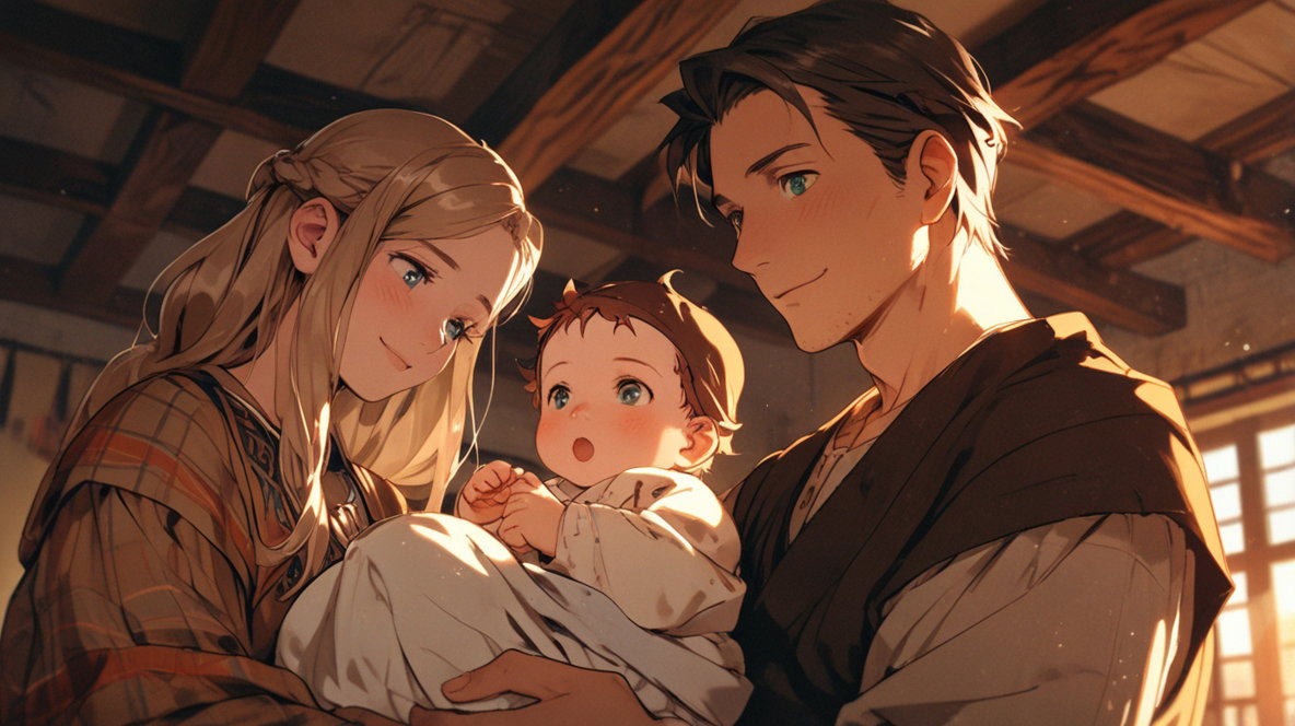 Cover art for A Birth Between Years, a reincarnation scenario on AI Dungeon
