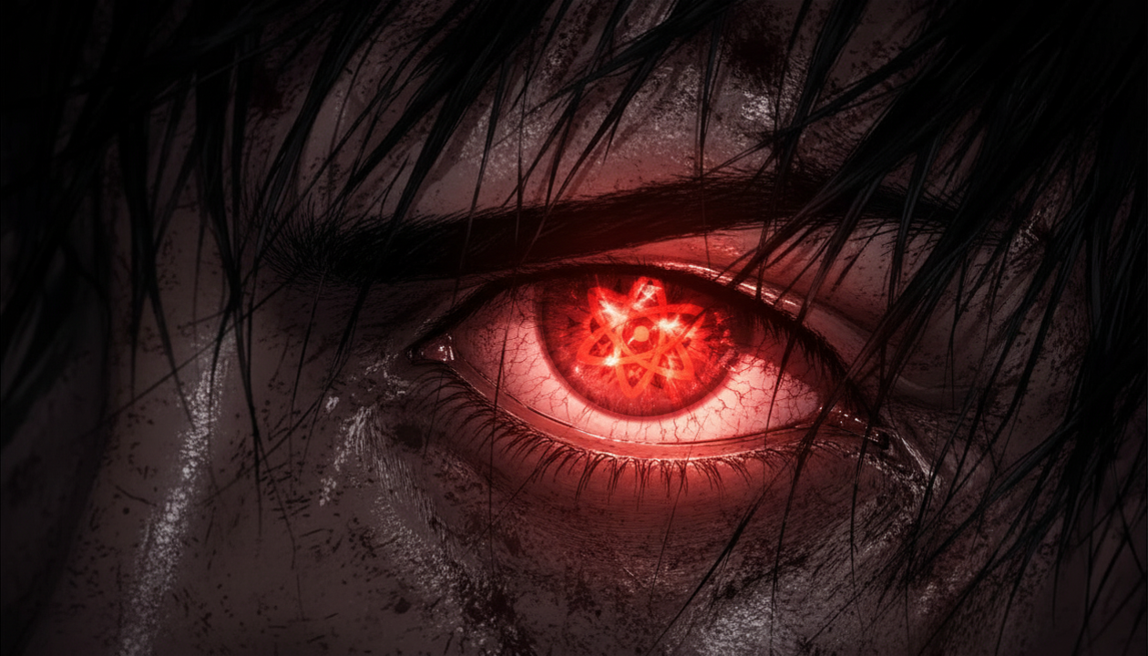 Cover art for Boxer Reincarnated With Mangekyo Sharingan, a fantasy scenario on AI Dungeon
