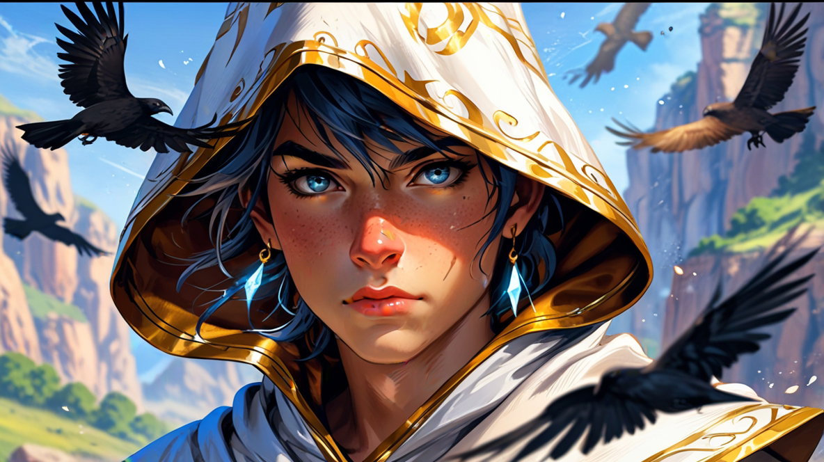 Cover art for REALM OF KERYNTHIA, a system scenario on AI Dungeon