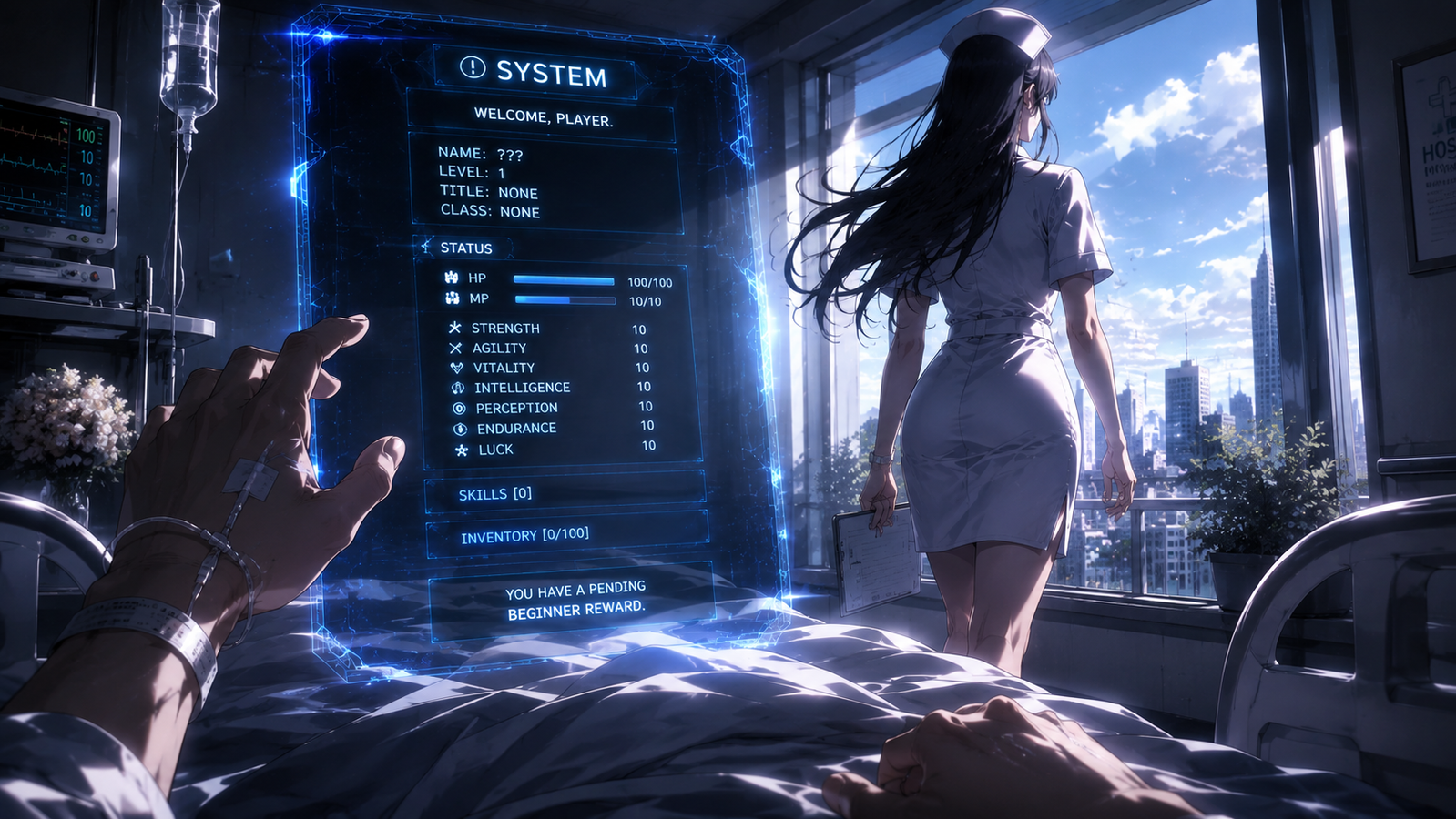 Cover art for SOLO LEVELING RPG, a fantasy scenario on AI Dungeon