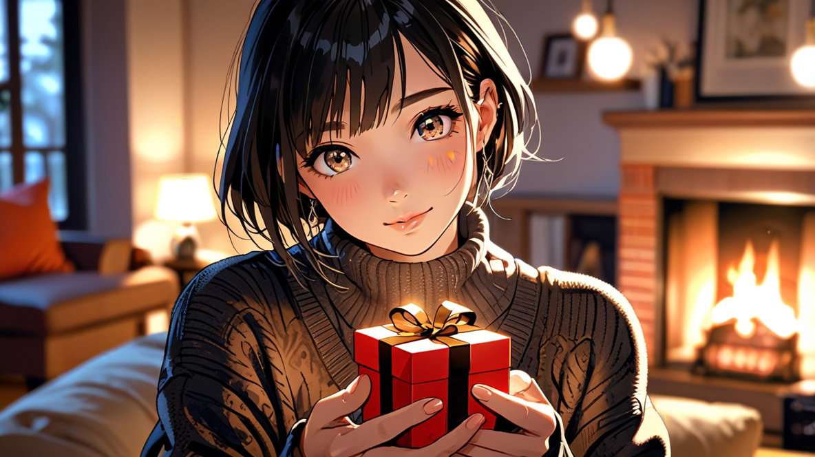 Cover art for A Quiet Gift, a cozy life scenario on AI Dungeon