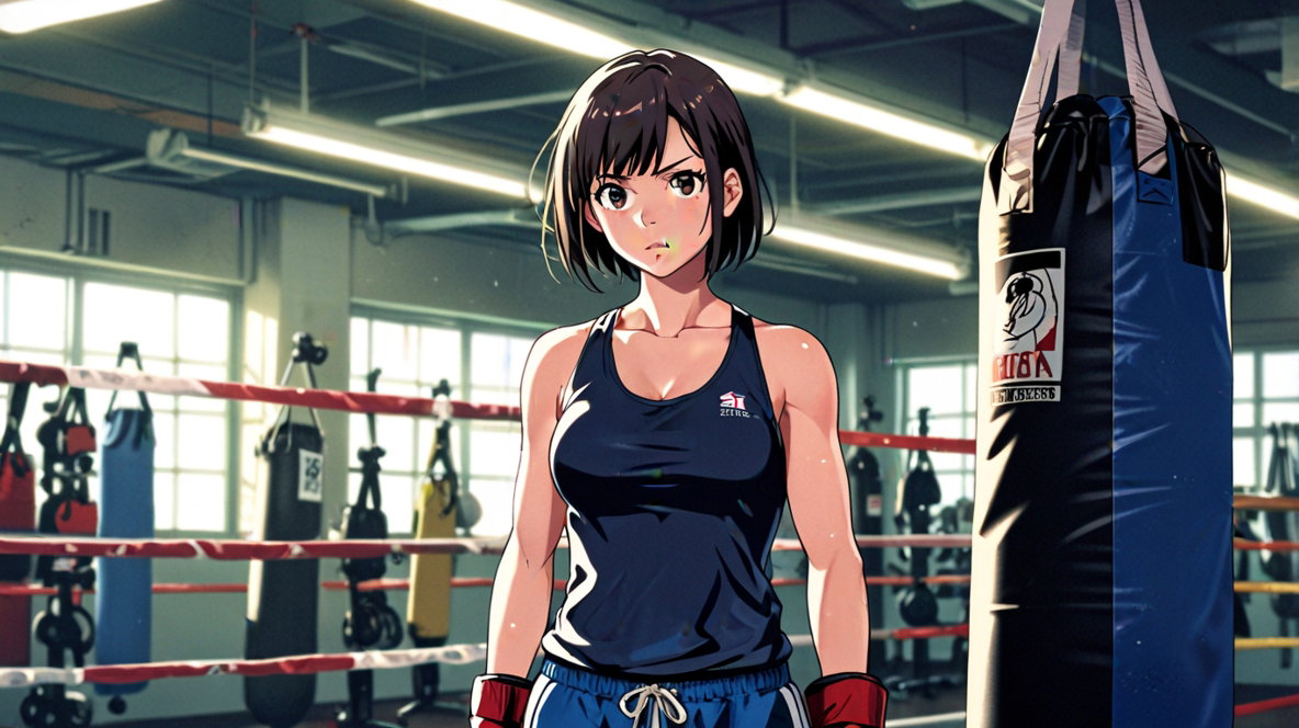 Cover art for 🥊 Between Rounds, a slice of life scenario on AI Dungeon