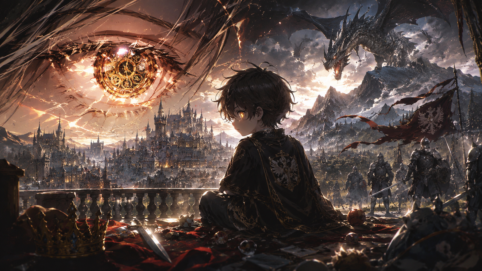Cover art for Reborn With Future Sight, an isekai scenario on AI Dungeon