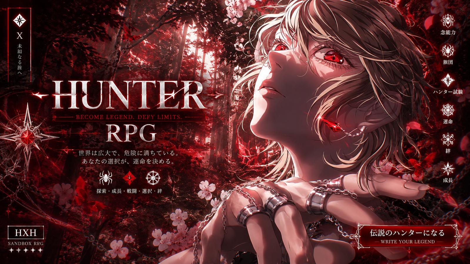 Cover art for The HxH World RPG, an anime scenario on AI Dungeon