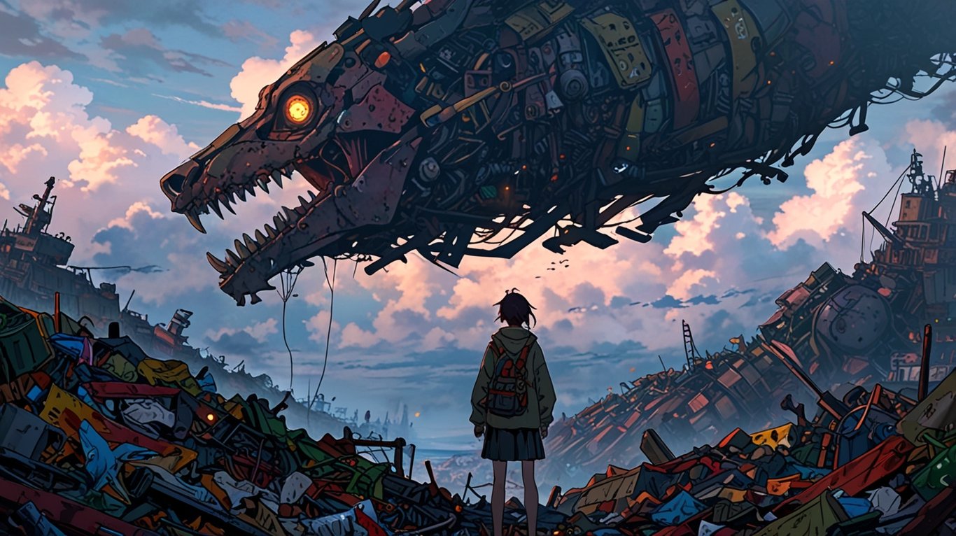 Cover art for Gachiakuta: Fall Into the Abyss, a dark fantasy scenario on AI Dungeon