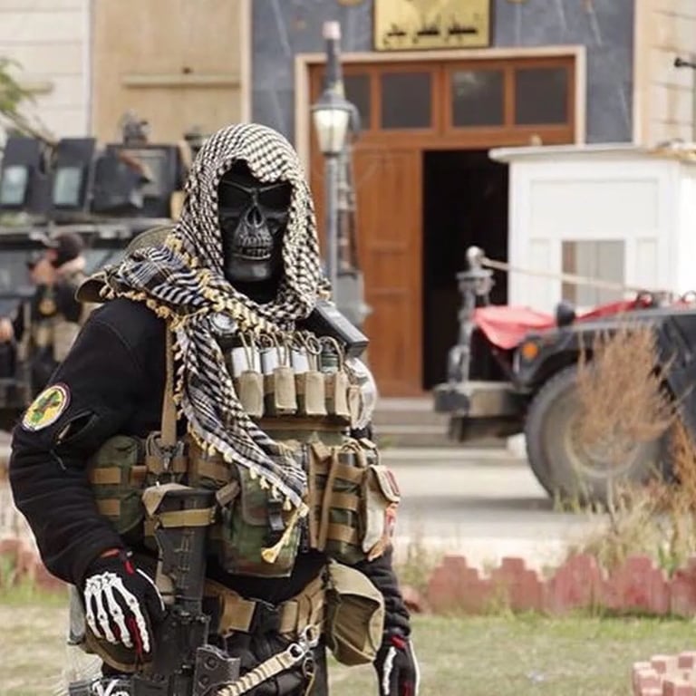 Cover art for Special Operations in Iraq, a gwot scenario on AI Dungeon