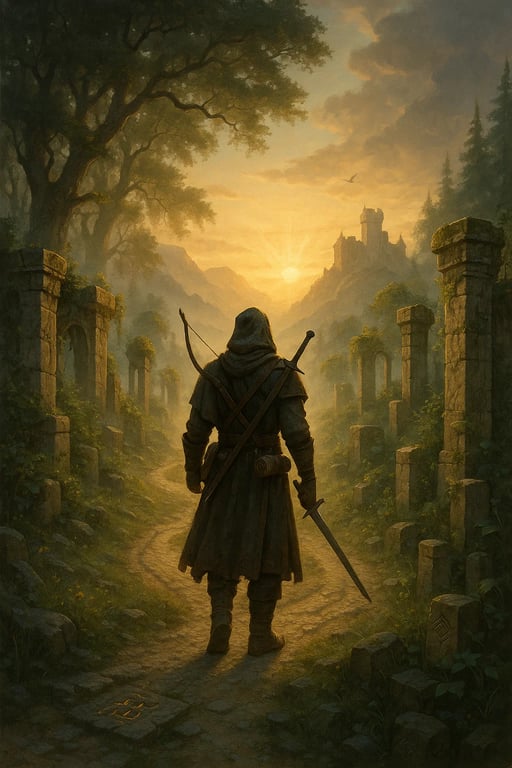 Cover art for Faerun, a dnd scenario on AI Dungeon