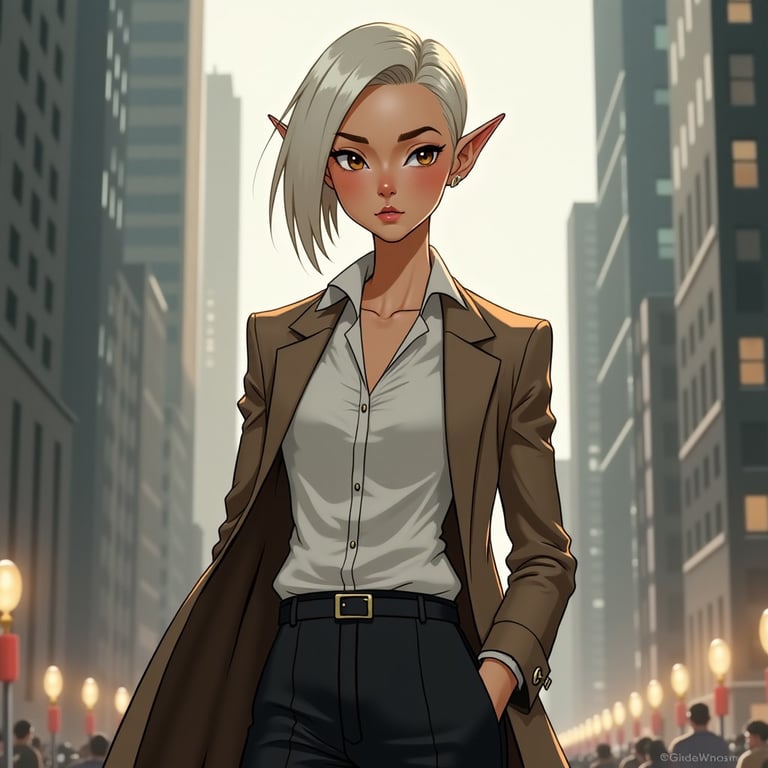 Cover art for Senator Leetani Vellumwald, a fantasy adventure on AI Dungeon