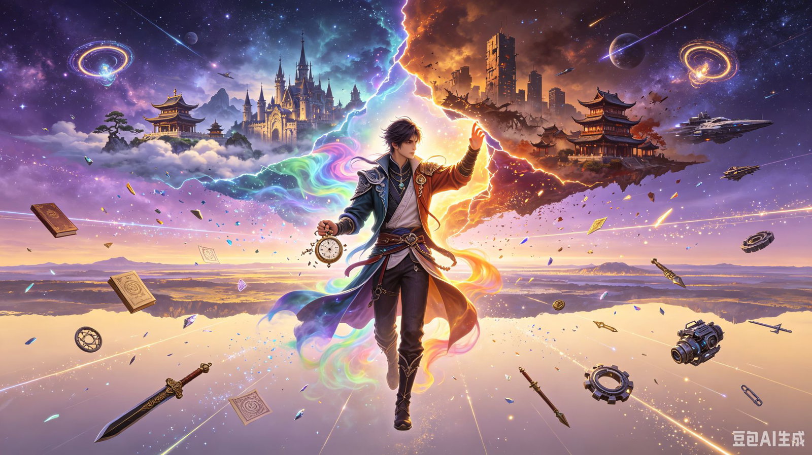 Cover art for Fantasy: Infinite Transmigration, a fantasy scenario on AI Dungeon