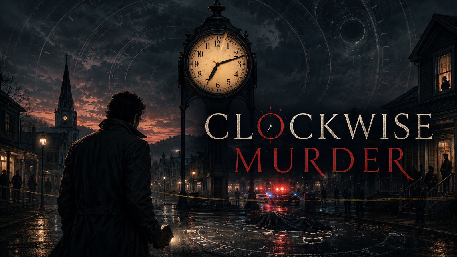 Cover art for Clockwise Murder on Voyage
