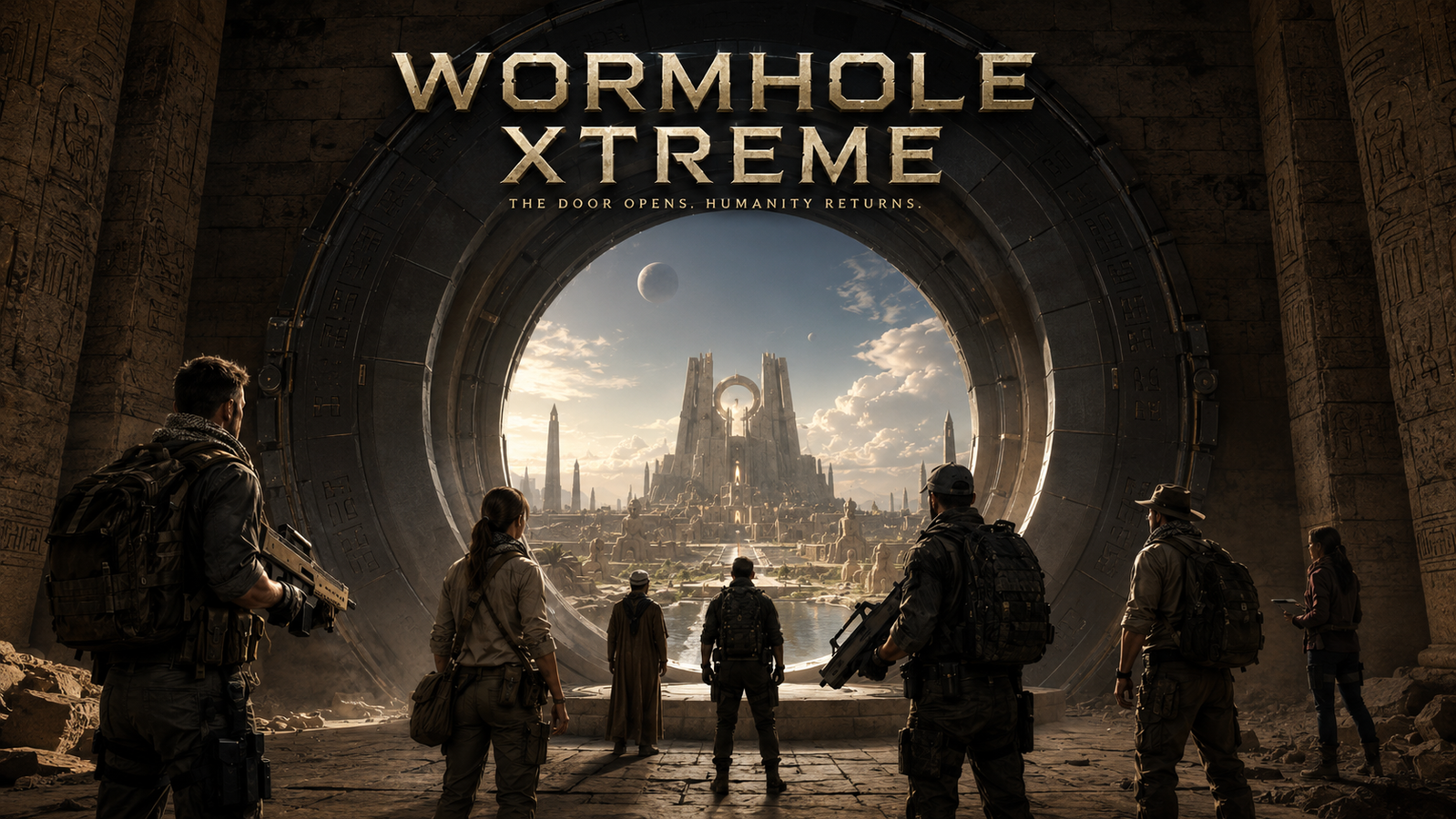Cover art for Stargate: Elseworlds Wormhole Extreme, a stargate world on Voyage