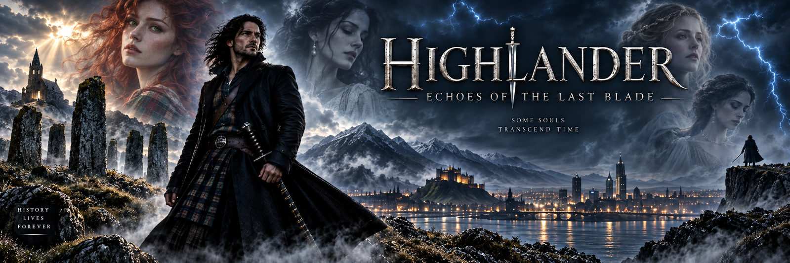 Cover art for Highlander: There can be only one, an immortal world on Voyage