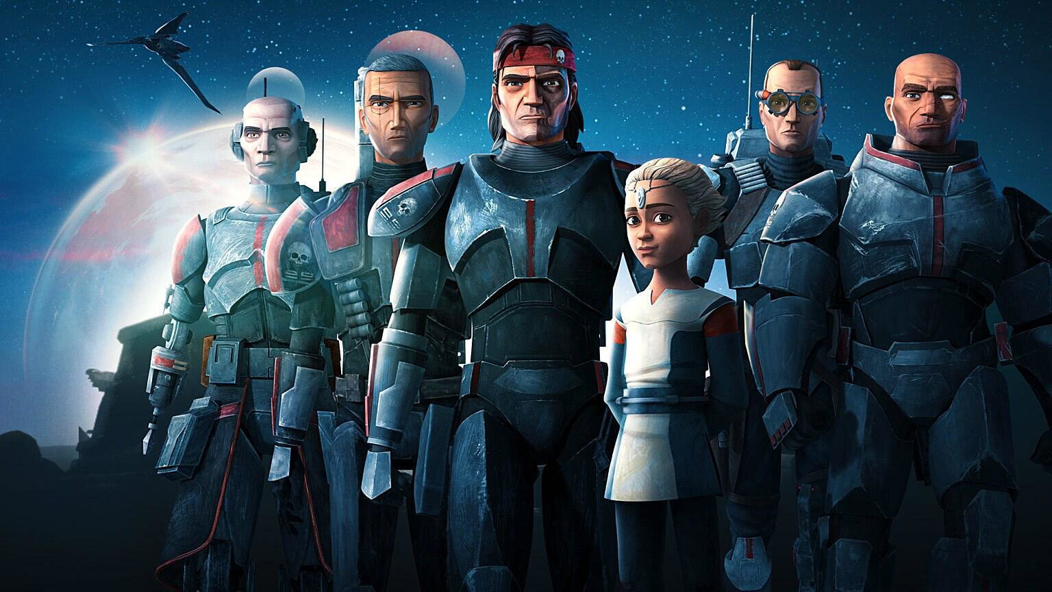 Cover art for Bad Batch: Beyond, a star wars world on Voyage
