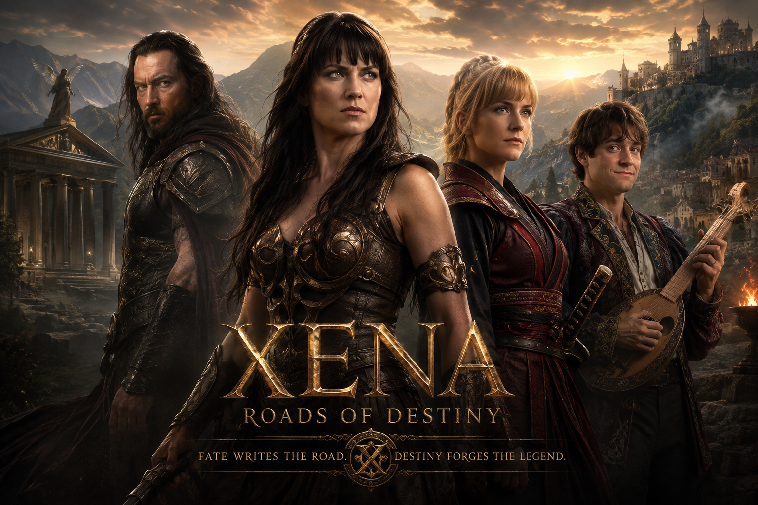 Cover art for Xena: The Legend, a xena world on Voyage