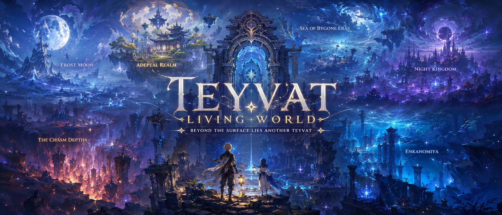 Cover art for Genshin Impact: Teyvat, an open world world on Voyage