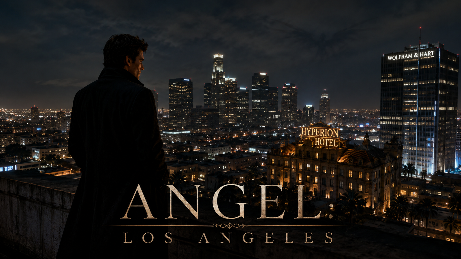 Cover art for Angel: City Nights, an angel world on Voyage