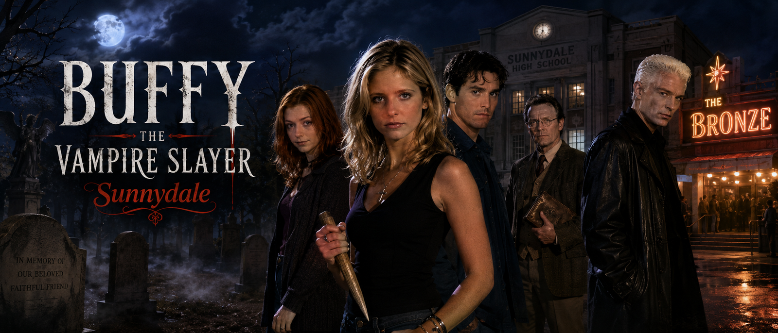 Cover art for Buffy: Never Alone, a buffy world on Voyage