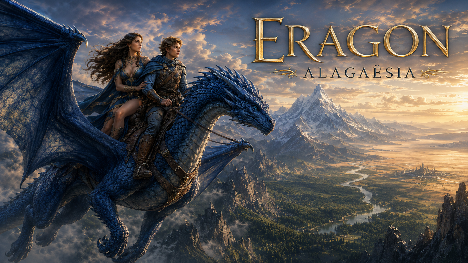 Cover art for Eragon: Alagaësia, a fantasy world on Voyage