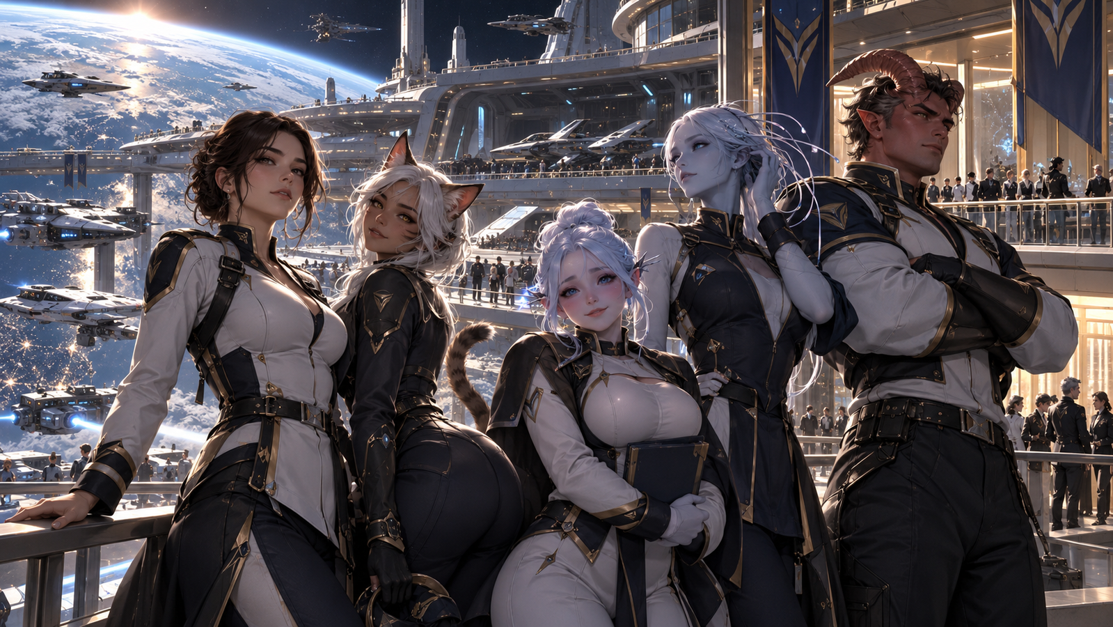 Cover art for Space Ship state mod, an utility mod on Voyage