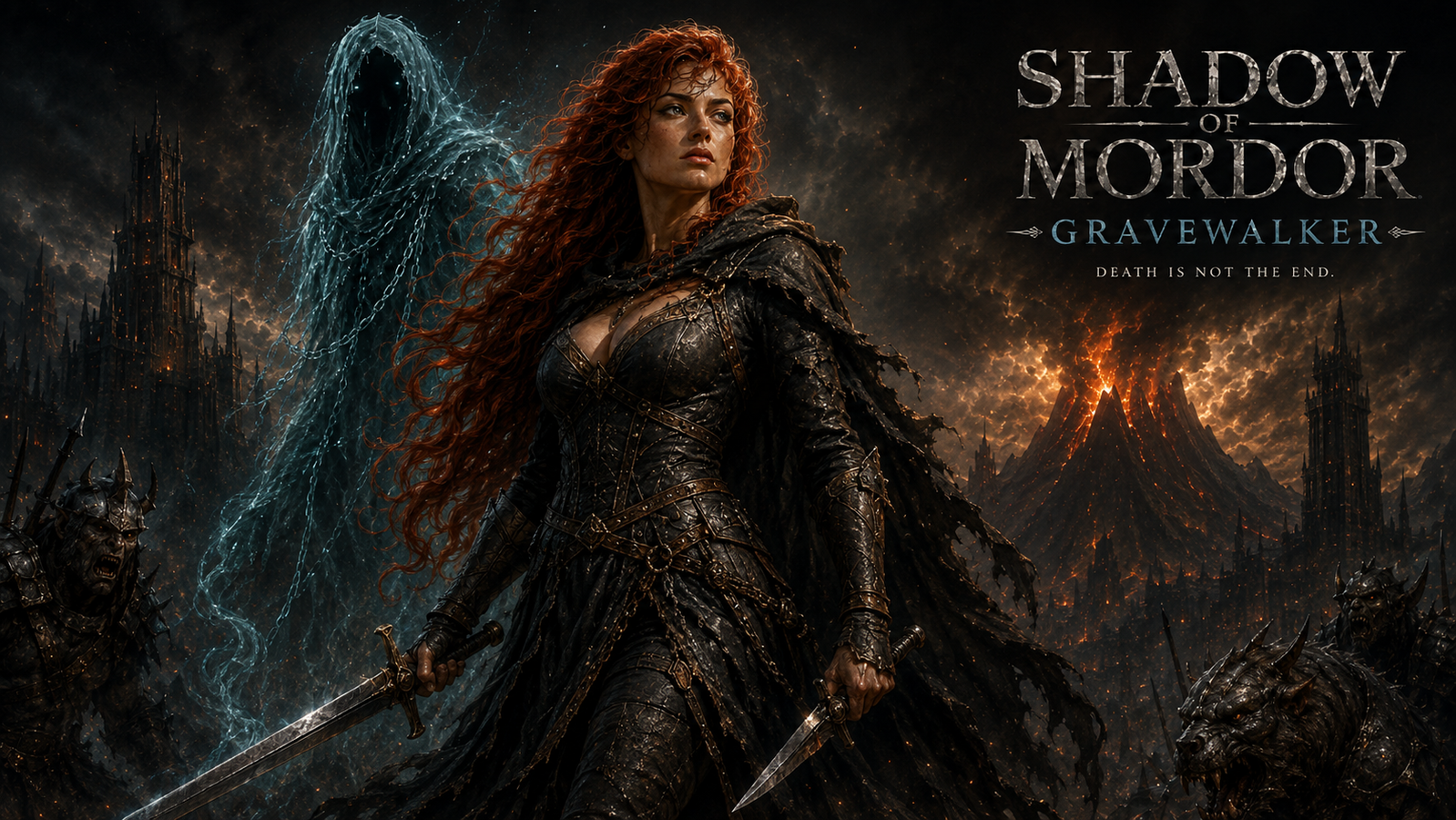 Cover art for Shadow of Mordor: Gravewalker, a lotr world on Voyage