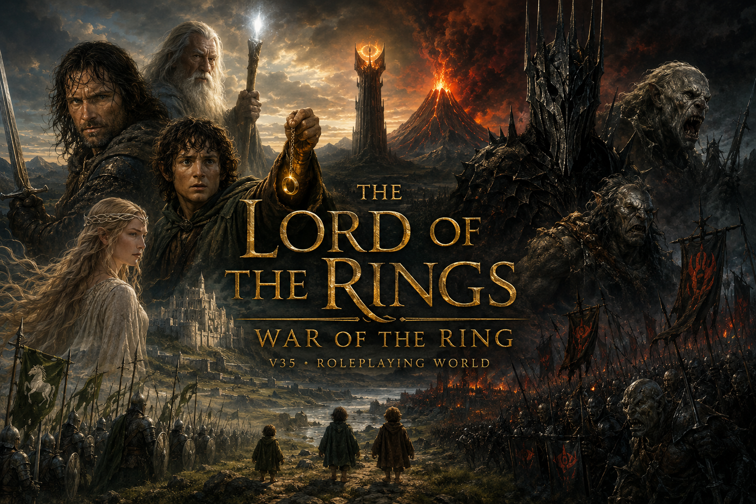 Cover art for Lord of the Rings Roleplay, a lotr world on Voyage
