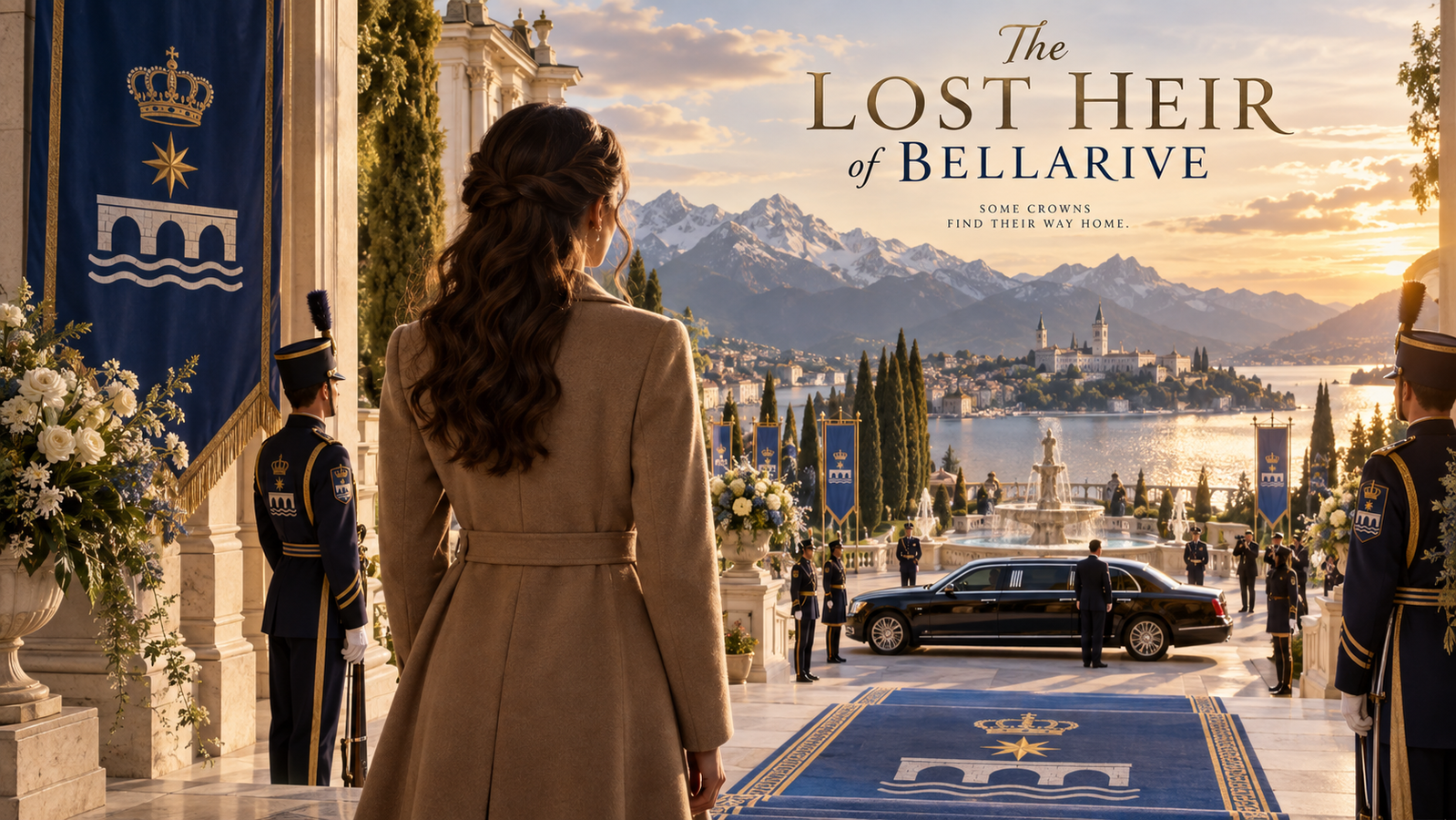 Cover art for Lost Heir of Bellarive, a modern world on Voyage