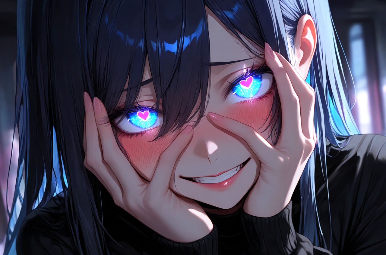 Cover art for "I'm all yours!"😈, a yandere scenario on AI Dungeon