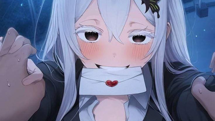 Cover art for Love is blind, a romance scenario on AI Dungeon
