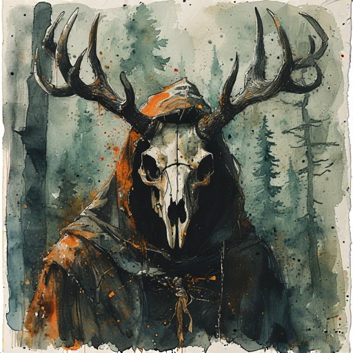 Cover art for VERROTTENWALD, a folk scenario on AI Dungeon