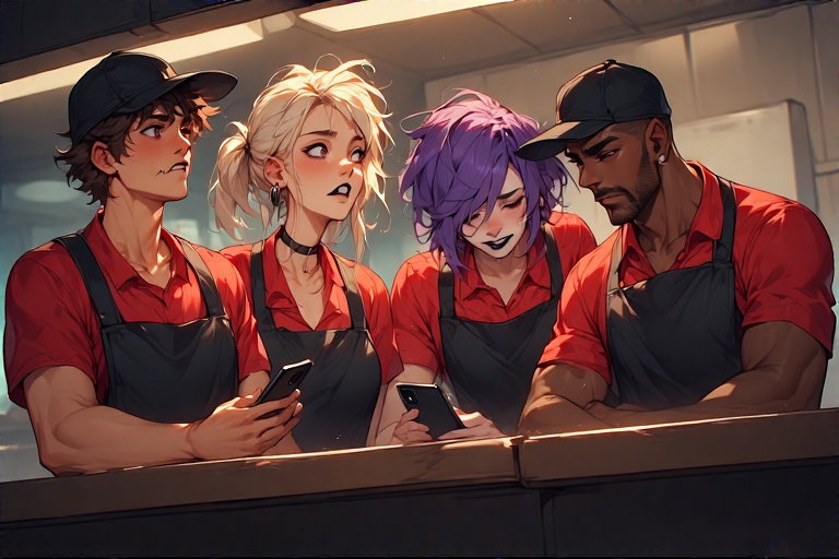 Cover art for Boring Summer Job Simulator, a simulator scenario on AI Dungeon