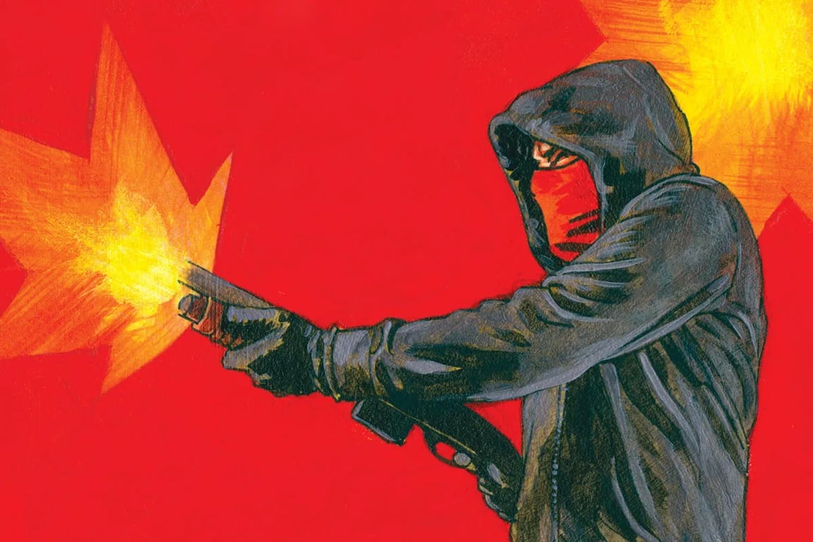 Cover art for Kill, kill, kill! , an action scenario on AI Dungeon