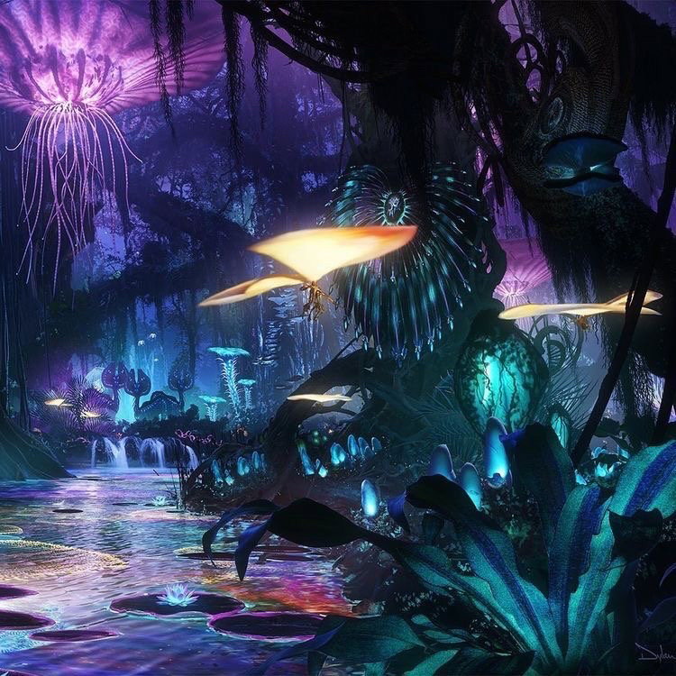 Cover art for Life on pandora , a navi scenario on AI Dungeon