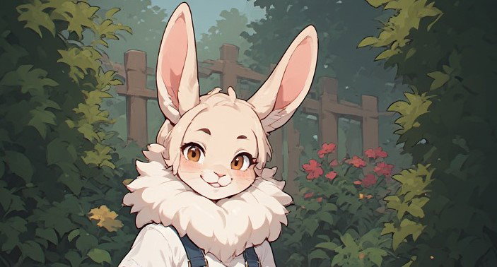 Cover art for Living with ๐Jenny๐, a bunny girl scenario on AI Dungeon