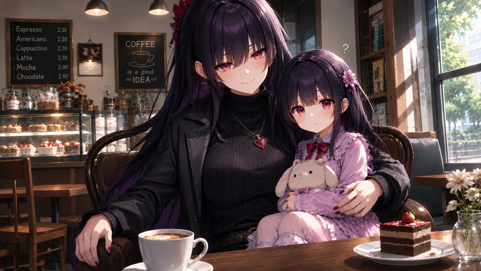 Cover art for Your daughter, a yandere scenario on AI Dungeon