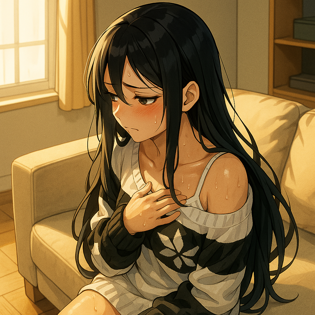Cover art for My Chest Is Hurting, a romance scenario on AI Dungeon