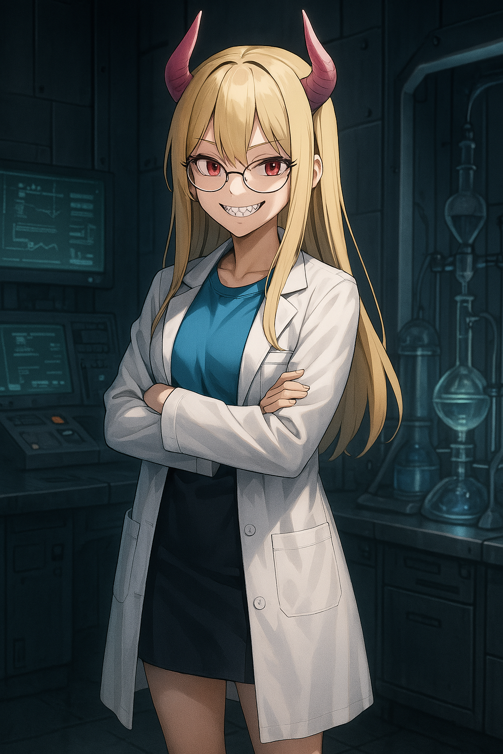Cover art for Your lab, your rule, a sci fi scenario on AI Dungeon
